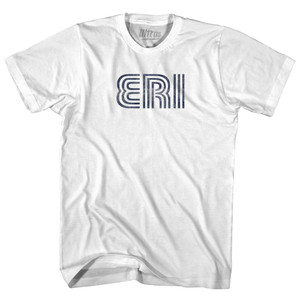 Erie ERI Airport Youth Cotton T-shirt - White
