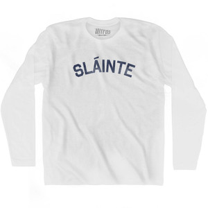 Slainte Adult Cotton Long Sleeve T-Shirt by Ultras