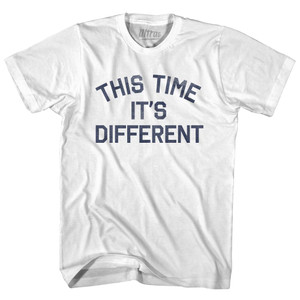This Time It's Different Youth Cotton T-Shirt by Ultras This Time It's Different Youth Cotton T-Shirt by Ultras