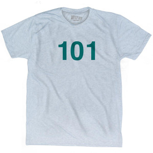 Squid Numbers 101 Adult Tri-Blend T-Shirt by Ultras