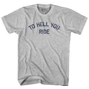 To Hell You Ride Youth Cotton T-Shirt by Ultras
