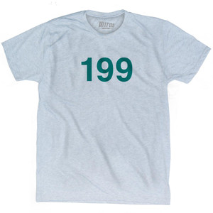 Squid Numbers 199 Adult Tri-Blend T-Shirt by Ultras