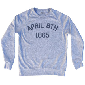 April 9Th 1865 Adult Tri-Blend Sweatshirt by Ultras