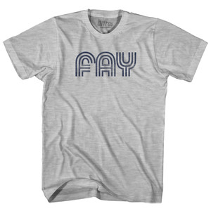 Fayetteville Airport FAY Youth Cotton T-shirt - Grey Heather