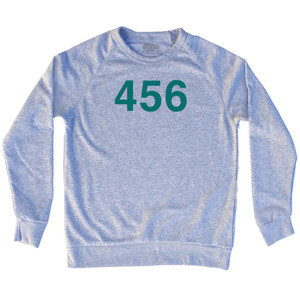 Squid Numbers 456 Adult Tri-Blend Sweatshirt by Ultras