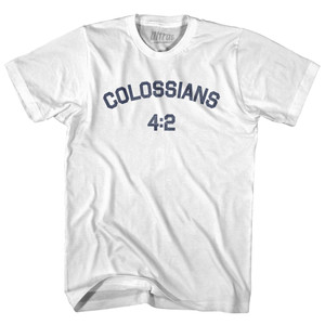 Colossians 4 2 Adult Cotton T-Shirt by Ultras