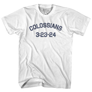 Colossians 3 23-24 Womens Cotton Junior Cut T-Shirt by Ultras