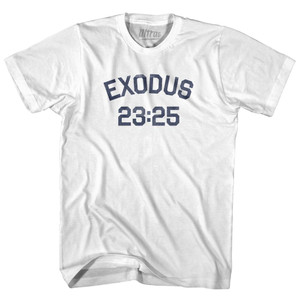 Exodus 23 25 Adult Cotton T-Shirt by Ultras