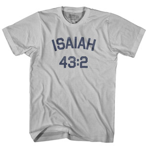 Isaiah 43 2 Adult Cotton T-Shirt by Ultras