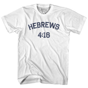 Hebrews 4 16 Adult Cotton T-Shirt by Ultras