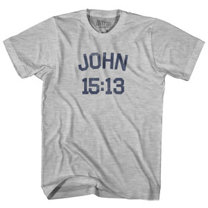 John 15 13 Womens Cotton Junior Cut T-Shirt by Ultras