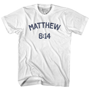 Matthew 6 14 Youth Cotton T-Shirt by Ultras Matthew 6 14 Youth Cotton T-Shirt by Ultras