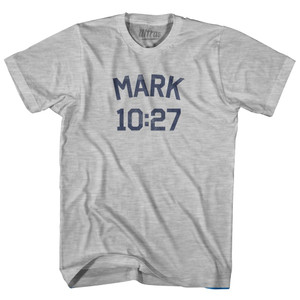 Mark 10 27 Youth Cotton T-Shirt by Ultras Mark 10 27 Youth Cotton T-Shirt by Ultras