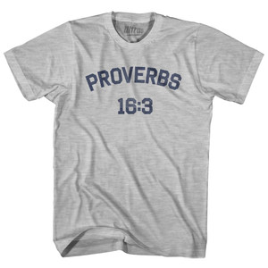 Proverbs 16 3 Youth Cotton T-Shirt by Ultras