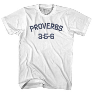 Proverbs 3 5-6 Adult Cotton T-Shirt by Ultras