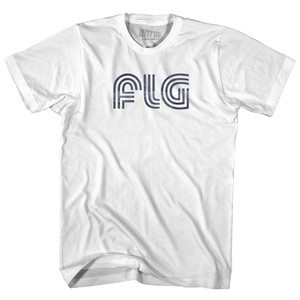 Flag Staff Airport FLG Youth Cotton T-shirt - White Flag Staff Airport FLG Youth Cotton T-shirt - White