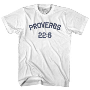 Proverbs 22 6 Adult Cotton T-Shirt by Ultras