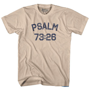 Psalm 73 26 Adult Cotton T-Shirt by Ultras