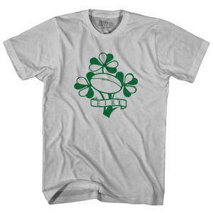 Ireland Eire Rugby Clover Adult Cotton T-Shirt by Ultras