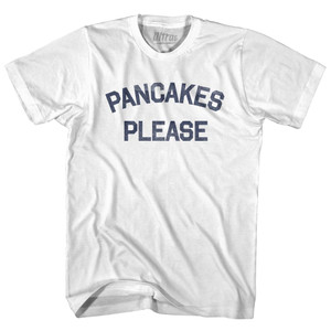 Pancakes Please Womens Cotton Junior Cut T-Shirt by Ultras Pancakes Please Womens Cotton Junior Cut T-Shirt by Ultras