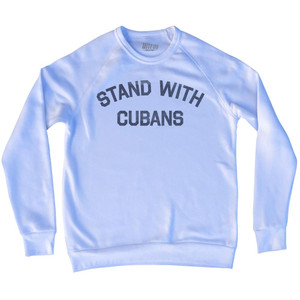 Stand With Cubans Adult Tri-Blend Sweatshirt by Ultras