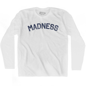 Madness Adult Cotton Long Sleeve T-Shirt by Ultras