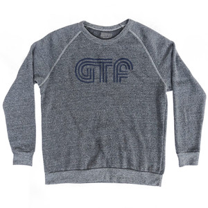 Great Falls Airport GTF Adult Tri-Blend Sweatshirt - Athletic Grey Great Falls Airport GTF Adult Tri-Blend Sweatshirt - Athletic Grey