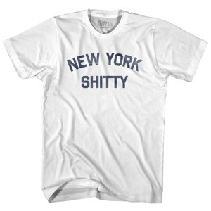 New York Shitty Womens Cotton Junior Cut T-Shirt by Ultras