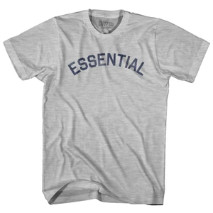 Essential Adult Cotton T-shirt - Grey Heather