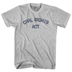 Civil Rights Act Womens Cotton Junior Cut T-Shirt - Grey Heather