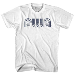 Fort Wayne Airport FWA Youth Cotton T-shirt - White Fort Wayne Airport FWA Youth Cotton T-shirt - White