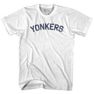 Yonkers Adult Cotton T-shirt - White