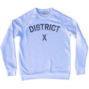 District X Adult Tri-Blend Sweatshirt for Sale by Ultras