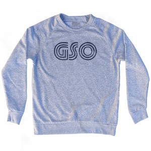 Greensboro Airport GSO Adult Tri-Blend Sweatshirt - Heather Grey