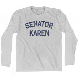 Senator Karen Adult Cotton Long Sleeve T-shirt by Ultras
