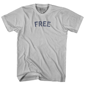 Free Adult Cotton T-shirt - Cool Grey