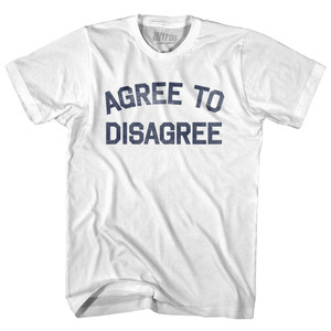 Agree To Disagree Adult Cotton T-shirt by Ultras