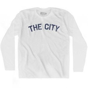 The City Adult Cotton Long Sleeve T-shirt for Sale | Ultras, Shirt, Tees, Buy Now The City Adult Cotton Long Sleeve T-shirt for Sale | Ultras, Shirt, Tees, Buy Now