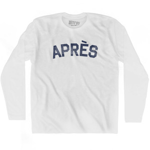 Apres Adult Cotton Long Sleeve T-shirt by Ultras