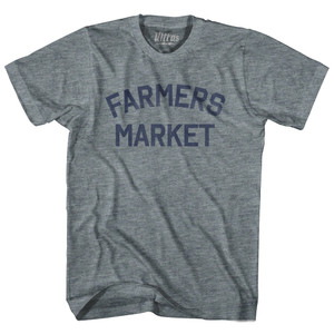 Farmers Market Adult Tri-Blend T-shirt by Ultras Farmers Market Adult Tri-Blend T-shirt by Ultras