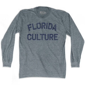 Florida Culture Adult Tri-Blend Long Sleeve T-shirt by Ultras Florida Culture Adult Tri-Blend Long Sleeve T-shirt by Ultras