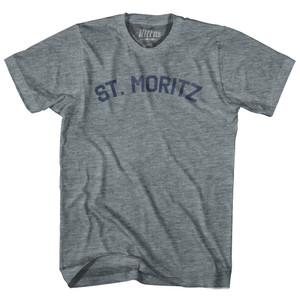 St. Moritz Womens Tri-Blend Junior Cut T-Shirt by Ultras