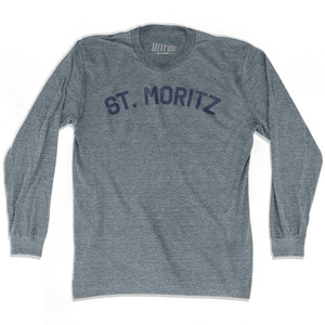 St. Moritz Adult Tri-Blend Long Sleeve T-shirt by Ultras