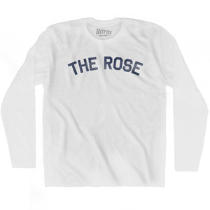 The Rose Adult Cotton Long Sleeve T-shirt by Ultras