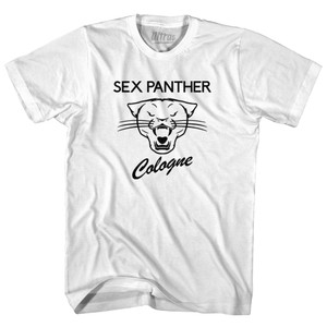 Sex Panther Womens Cotton Junior Cut T-Shirt - White