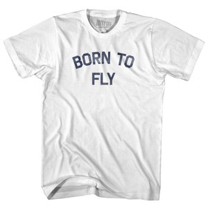 Born To Fly Womens Cotton Junior Cut T-Shirt by Ultras