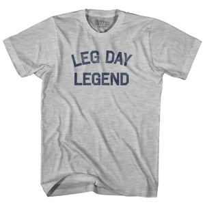 Leg Day Legend Womens Cotton Junior Cut T-Shirt by Ultras