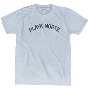 Playa Norte Adult Tri-Blend T-Shirt by Ultras