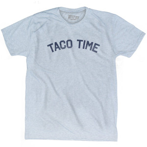 Taco Time Adult Tri-Blend T-Shirt by Ultras