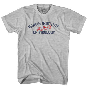 Survived Wuhan Institute Of Virology Adult Tri-Blend T-Shirt by Ultras